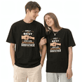 thumbnail image 2 of Only The Best Uncles Get Promoted To Godfather Retro Graphic Tee for Men, Fun Family Gift Cotton Short Sleeves T-Shirt, 2 of 6