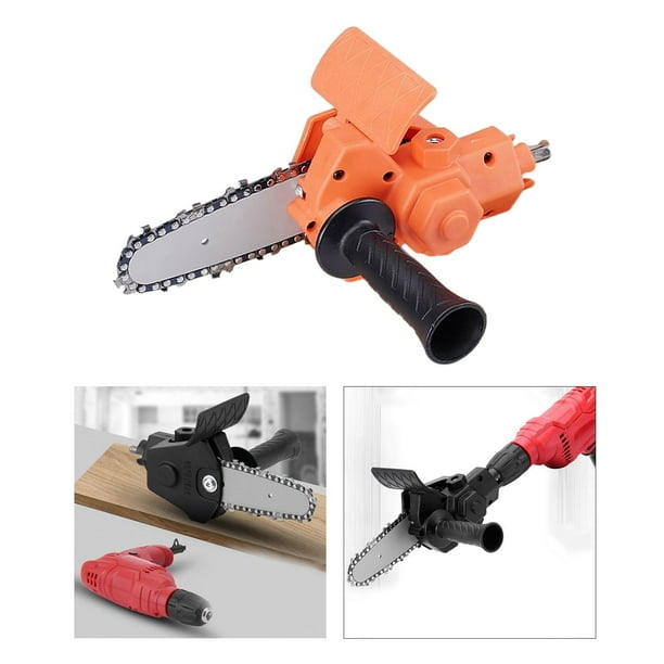 Mini Electric Handed Portable for Branch Wood Cutting Orchard Pruning and Garden Tree Logging Orange