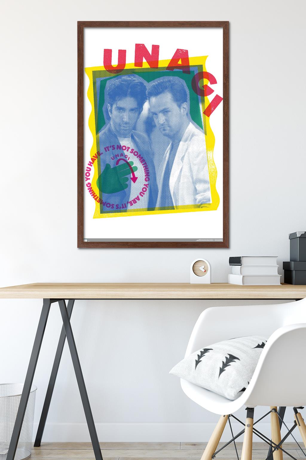 Friends - Unagi Wall Poster, 22.375" x 34" Framed