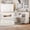 Blanc, variante sur Lit Escamotable Style Ferme Format Grand avec Station de Recharge, Lit Plateforme Pliable avec Grand Tiroir de Rangement pour Chambre d'Amis, Petite Chambre, Blanc