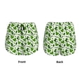 thumbnail image 3 of Gukieu St. Patrick's Day Print Women's Sports Shorts with Drawstring Elastic Waistband for Running, Yoga, Fitness-Medium, 3 of 7