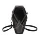 thumbnail image 1 of Bolso Cruzado para Mujer Con Forma Ataúd Bolso Mano PVC PU para Viajes Oficina (negro), 1 of 9
