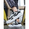 thumbnail image 4 of Men Colorblock Lace-up Front Chunky Sneakers, Sport Outdoor Sneakers, 4 of 5