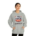 thumbnail image 4 of Unisex Heavy Blend™ Hooded Sweatshirt ROBOCAT is A robot resembling a cat, 4 of 9