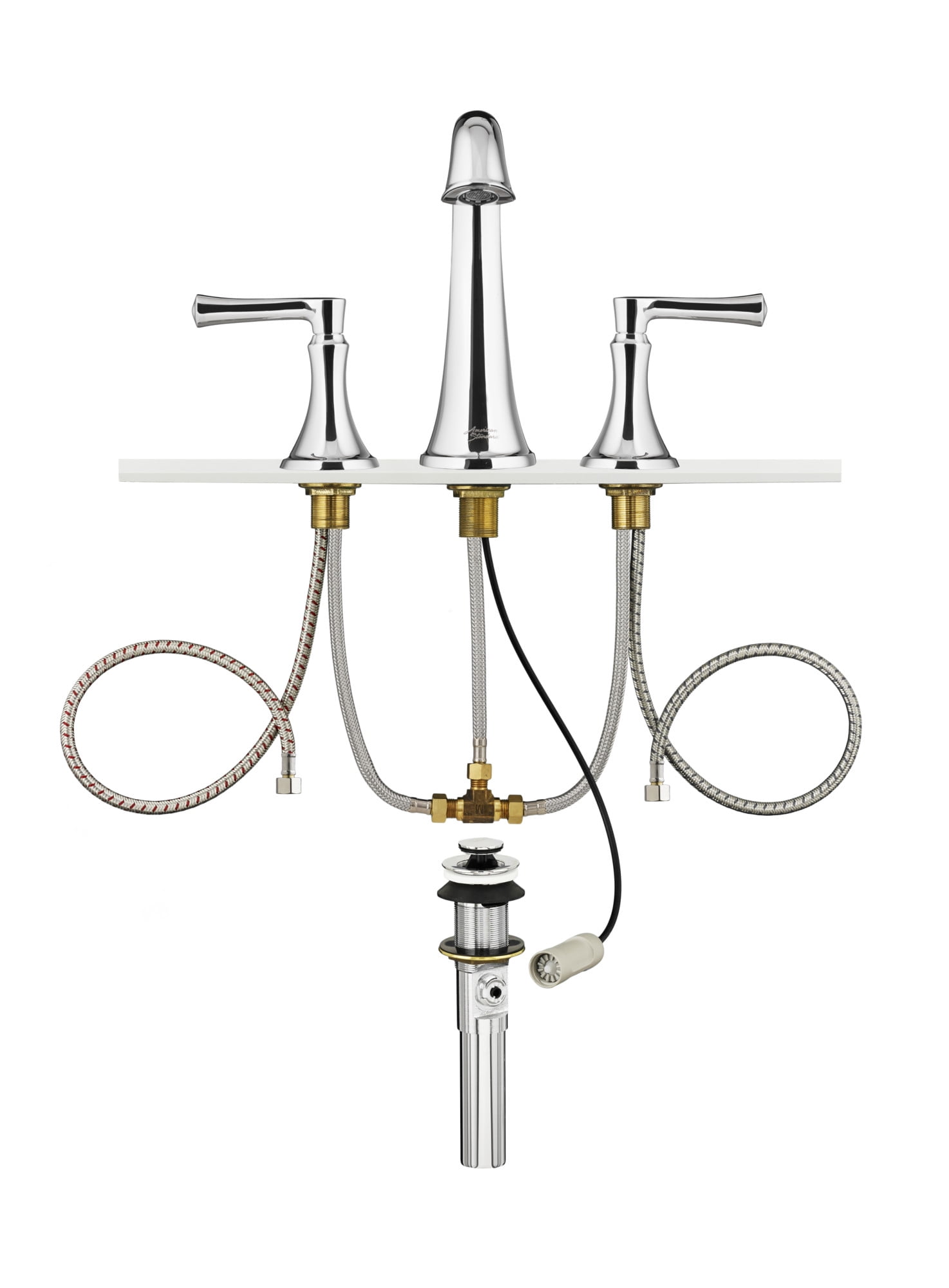 American Standard 7722.801 Estate Widespread Bathroom Faucet - Bronze