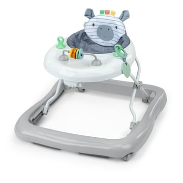 Ingenuity Smooth Strides Activity Walker - Developmental Walker - Chambray - 6M-12M