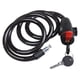 thumbnail image 2 of Cable de bobina de acero antirrobo universal Candado de bicicleta Candado de motocicleta con llave, 2 of 6