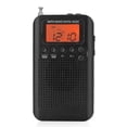 thumbnail image 1 of HRD-104 Mini antena de radio portátil Pantalla digital de bolsillo AM FM Radio de dos bandas, 1 of 8