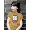 thumbnail image 2 of Cute Bunny Crane Game T-Shirt Juniors -Image by Shutterstock,  Small, 2 of 4