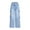 A-2-98-Blue, variant on NIEWTR Girls Cargo Pants Wide Leg High Waist Lightweight Baggy Cool Pants Y2K Clothes Cargo Jeans Streetwear Jeans Casual Pants Jeans,12-13 Years