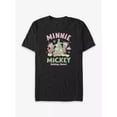 thumbnail image 1 of Disney Mickey Mouse & Minnie Mouse Holiday Cheer Black T-Shirt All size S-3XL, 1 of 4