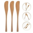 thumbnail image 2 of QUMONIN 3pcs Wooden Butter Spreader Set for Kitchens & Japandi Decor, 2 of 9
