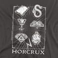thumbnail image 2 of Harry Potter Horcrux Symbols Women's T Shirt, Charcoal, Large, 2 of 6