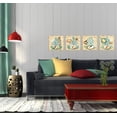 thumbnail image 2 of Beige and Teal Fish and Coral Adult Coastal Decor; 4 - 12" x 12" Unframed Posters, 2 of 3