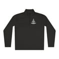 thumbnail image 2 of 'Pastmaster Freemason' Unisex Quarter-Zip Pullover, 2 of 4