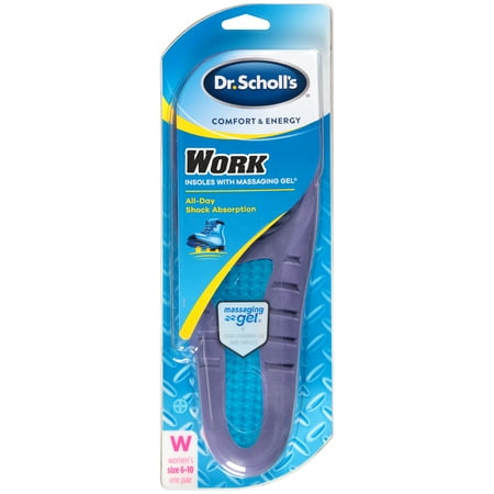 - Dr. Scholl’s Comfort & Energy Work Insoles for Women, 1 Pair, Size 6-10