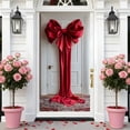 thumbnail image 4 of Valentine's Festival Door Hanging, Holiday Decorative Curtain for Entrance, Party, Window, Wall Banner, Tapestry Decor to Enhance Seasonal Celebration, for Living Room, Bedroom Decor, 4 of 4