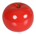 thumbnail image 1 of Figura decorativa sencilla y coleccionable con forma de manzana para mesa o escritorio. Rojo Pequeño, 1 of 9