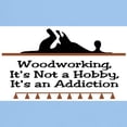 thumbnail image 3 of CafePress - Woodworking Addiction Ash Grey T Shirt - Men's Classic Graphic T-Shirt, 3 of 4