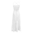 thumbnail image 3 of Uootdi Womens Formal Dresses Thin Strap Floral Pattern Sleeveless Flared Hem Maxi Dresses Evening Gowns Party Wear Gift, 3 of 8