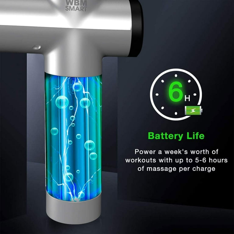 WBM Smart Gun Muscle Deep Tissue Percussion Portable