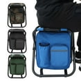 thumbnail image 1 of Sac pour Chaise de Camping et de Pêche, Chaise de Camping Pliable avec Sac Isotherme, Tabouret de Pêche Imperméable, Chaise de Camping Pliable pour la Chasse et la Pêche, Sac de Rangement avec Ceinture Portable (camouflage), 1 of 7