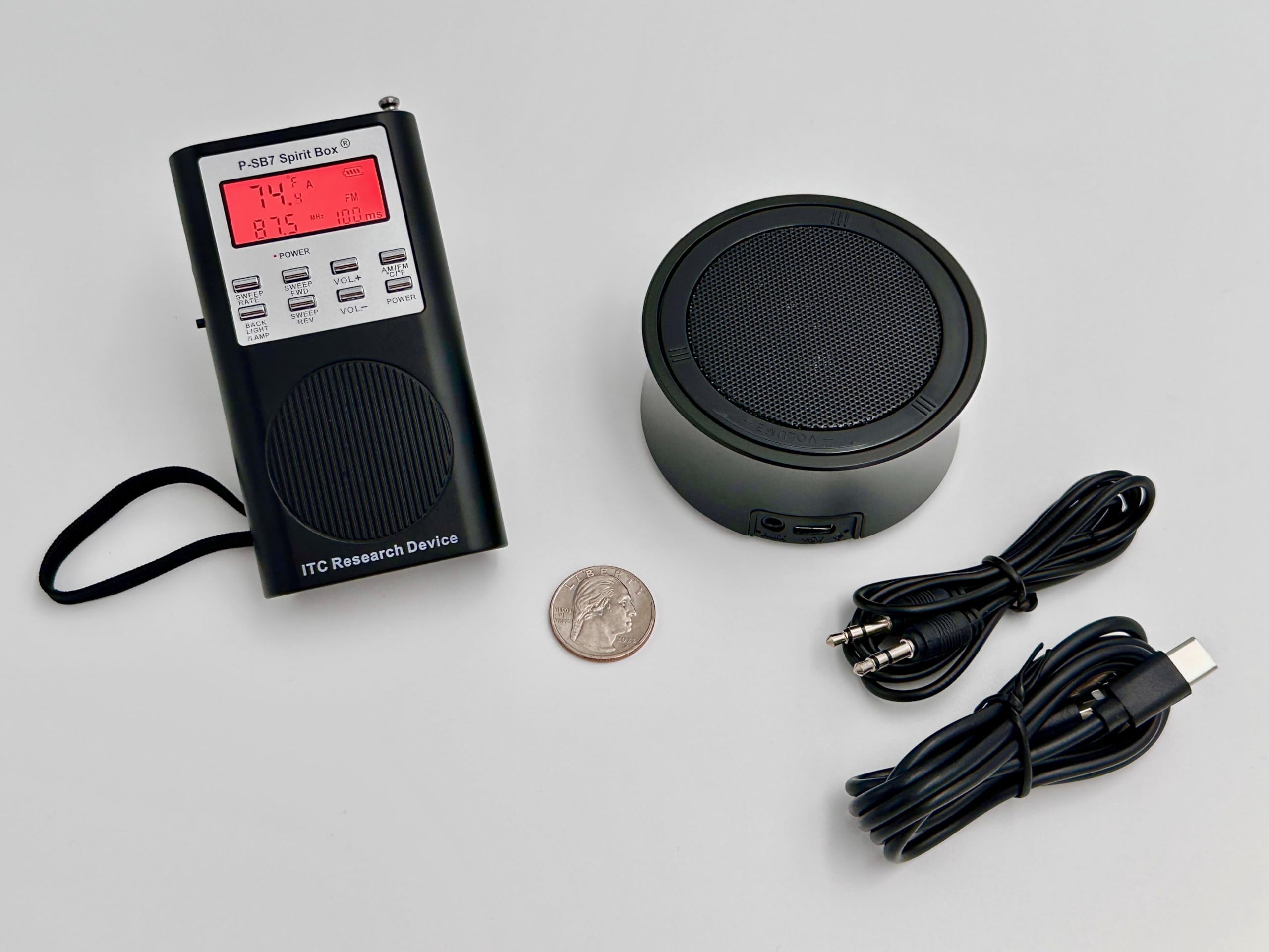 P-SB7 Spirit Box & DAS-X1 Orbital Bluetooth Universal Speaker