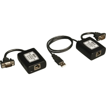 Minicom Vga Data Transmitter (Tripp Lite B130-101-U Tripp Lite VGA over Cat5 / Cat6 Extender, Transmitter and Receiver, USB Powered, 1920x1440 at 60Hz - 1 Input Device - 1 Output Device - 500 ft)