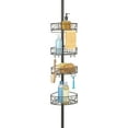 iDesign Twigz Tension Pole Caddy, Bronze