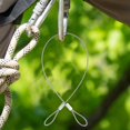 thumbnail image 4 of LEEYNEER 10pcs Outdoor Activities Security Cable  Trail Cameras Silver Steel Wire Cable, 4 of 8
