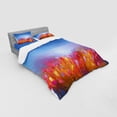 thumbnail image 3 of Ambesonne Floral Bedding Set 3 Pcs, Tulip Garden Watercolor, Twin, Multicolor, 3 of 3