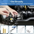 thumbnail image 4 of Carburetor Cleaning Kit - GIXUSIL Carburetors Carbon Dirt Jet Remove Cleaner - Stainless Steel 13 Cleaning Wires Set & 5 Nylon Brushes & 10 Cleaning Needles & 1 Sharp Pick, 4 of 7