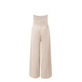 thumbnail image 5 of Daolelai Women's Suspender Waist Straight Floor-Length Minimalist Jumpsuit, 5 of 5