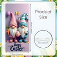 thumbnail image 2 of Bunny Design Easter Banner Colorful Eggs Happy Easter Display Floral Cross Spring Flowers Easter Party Backdrop for Easter Party Church Event Spring Celebration, 2 of 4