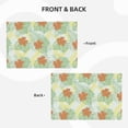 thumbnail image 3 of Placemats Set Of 4 / 6, Tropical Flowers Placemats For Dining Table Indoor/Outdoors Heat Resistant Washable Placemats 18" X 12", 3 of 8