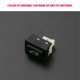 thumbnail image 2 of Scienceny Botón de interruptor Exclusivos interruptores de tapa trasera compactos Ligero Ajuste alto Fiabilidad Botones de maletero Vehículos, repuestos y accesorios Mis  Presione una sola tecla, 2 of 6