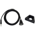 thumbnail image 6 of 1M 3.5mm Male to Female Car Boat Truck Dashboard Flush AUX Extension Flush Mount, 6 of 7