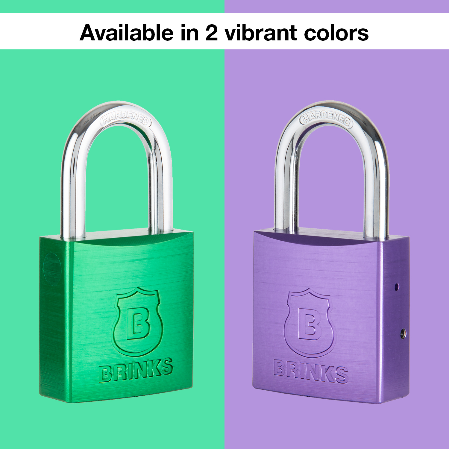 Brinks 40mm Solid Aluminum Padlock with 1-Inch Shackle photo 5