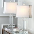 thumbnail image 2 of SAFAVIEH Olympia 24 in. Crystal Table Lamp with Off-White Cotton Shade, Set of 2, 2 of 8