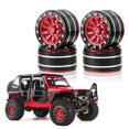 thumbnail image 2 of Metal 1.9Inch Beadlock Wheel Rim Outer Diameter 55mm for RC 1/10 12mm Hex Crawler Car Axial SCX10 90047 CC01 TRX4, 2 of 5