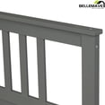 thumbnail image 2 of Bellemave Full Size Bed Frames with Headboard and Footboard, Wood Full Platform Bed,Wood Slats Great Support with Six Legs for Teens, Adults(Full,Gray), 2 of 8
