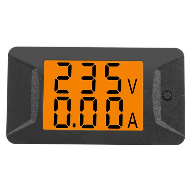 1、Medidor de corriente de voltaje de pantalla digital dual, adopta una instalación integrada, que es flexible y fácil de instalar.
