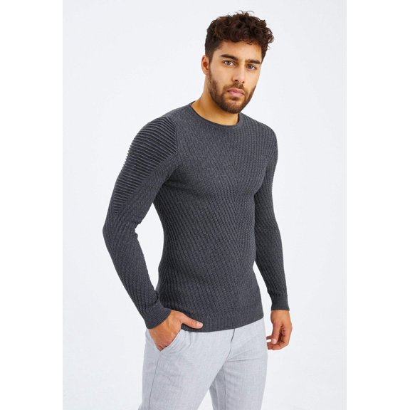 Fine Knit Round Neck Sweater