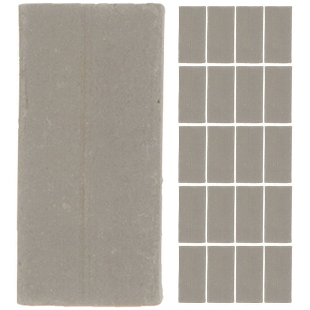 Miangastore Mini Building Blocks for DIY Light Grey Clay Brick Models Great for Kids and Scene Decor 100Pcs