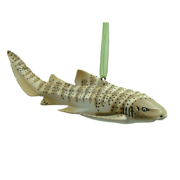 OnHoliday Zebra Shark Tropical Coral Reef Fish Animal Christmas Tree Ornament