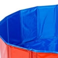 thumbnail image 7 of LeafyLuxe Foldable Swimming Pool, Foldable Swimming Pool Portable Dog Swimming Pool Round Thickened PVC Pet Bathtub Family Children Portable Swimming Pool 80x20cm, 7 of 7