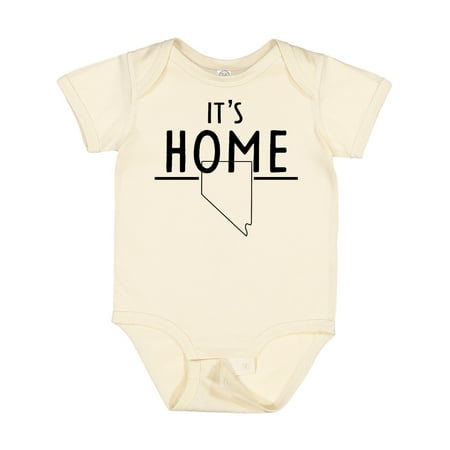 

Inktastic It s Home- State of Nevada Outline Gift Baby Boy or Baby Girl Bodysuit