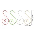 thumbnail image 3 of 100pcs Elegant Christmas Ornament Hangers Hooks for Tree Decoration and Crafts Stylish Ornaments Hanging Solution, 3 of 5