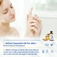 thumbnail image 5 of HIQILI Pure Vetiver Essential Oil for Calming Relaxing Diffuser Skin Hair Candles Making 100mL, 5 of 7