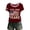 Wine, variant on Women's Patriotic 4th of July 250th Anniversary T-Shirt, Retro Distressed USA Flag Graphic Ringer Shirt, USA 250 Years Celebration Crewneck Summer Apparel